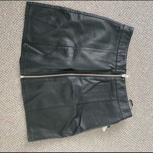 Forever 21 leather skirt